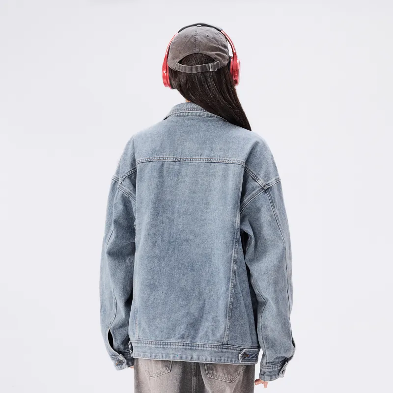 BOBBY ABLEY Denim Jacket Unisex-13