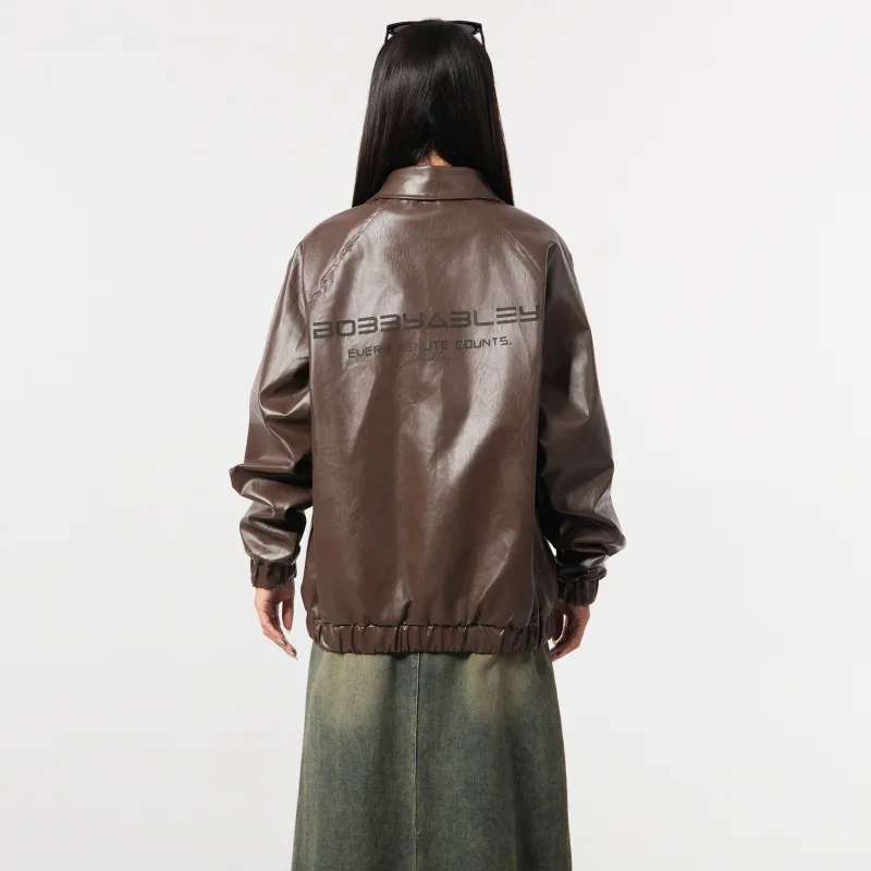 BOBBY ABLEY Leather Jacket Unisex-8