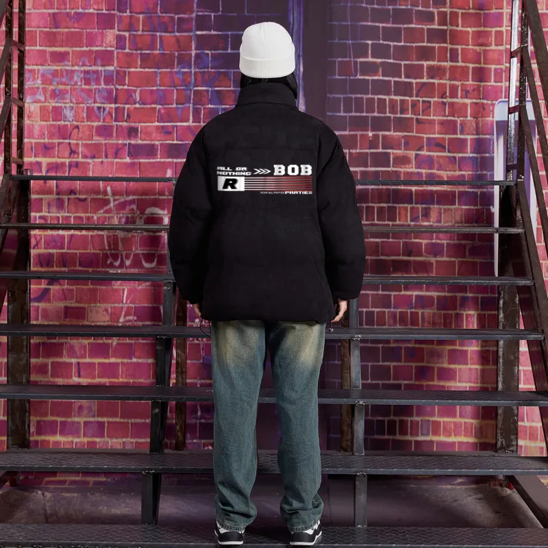 BOBBY ABLEY Suede Puffer Jacket Unisex-2