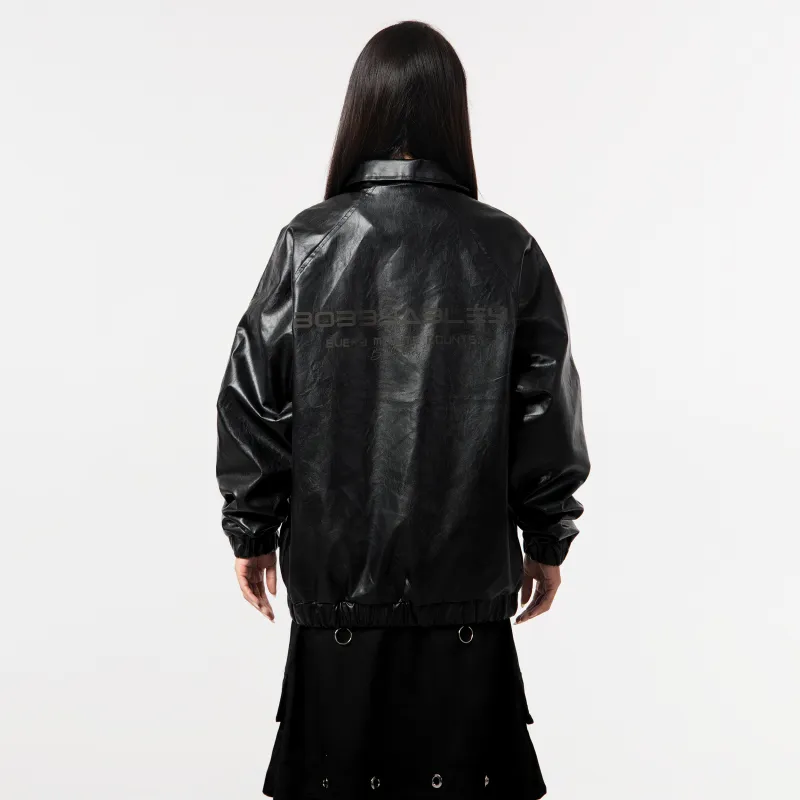 BOBBY ABLEY Leather Jacket Unisex-2