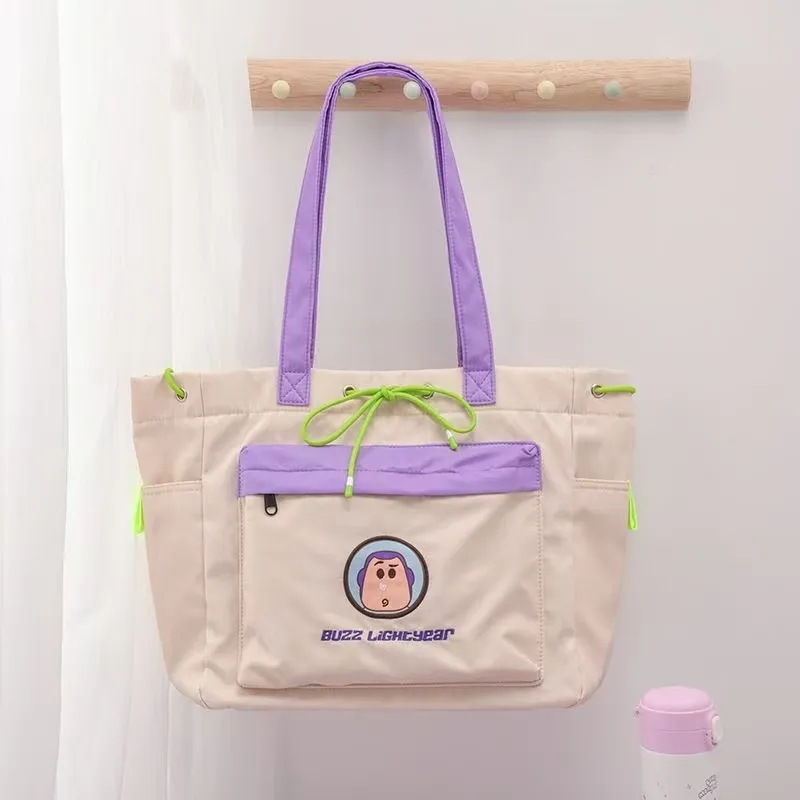 Limeworks Polyester Tote Bag, Shopping Bag, Shoulder Bag Unisex Ecru-4