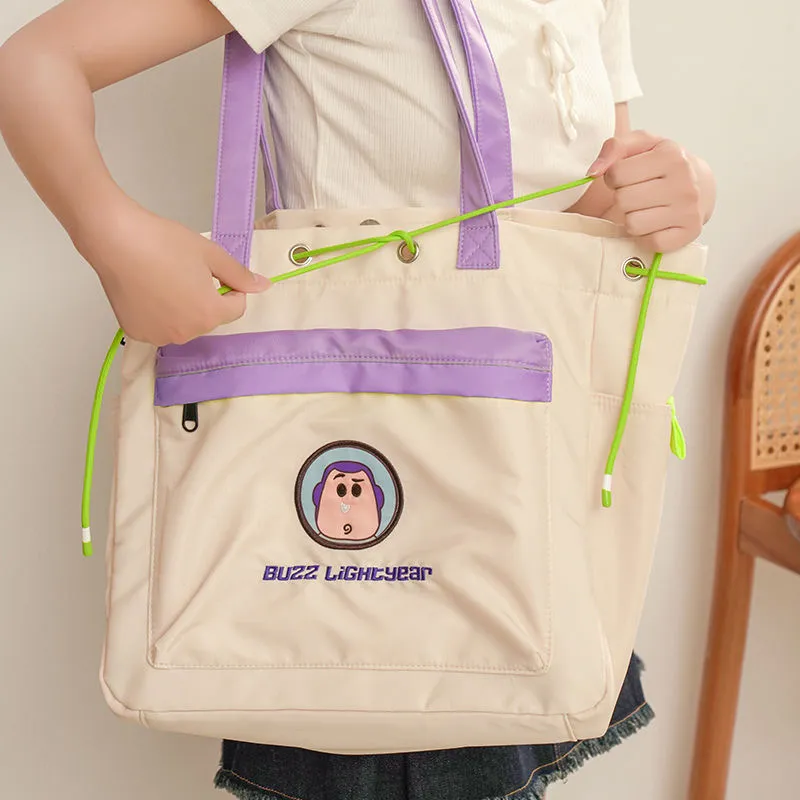 Limeworks Polyester Tote Bag, Shopping Bag, Shoulder Bag Unisex Ecru-3