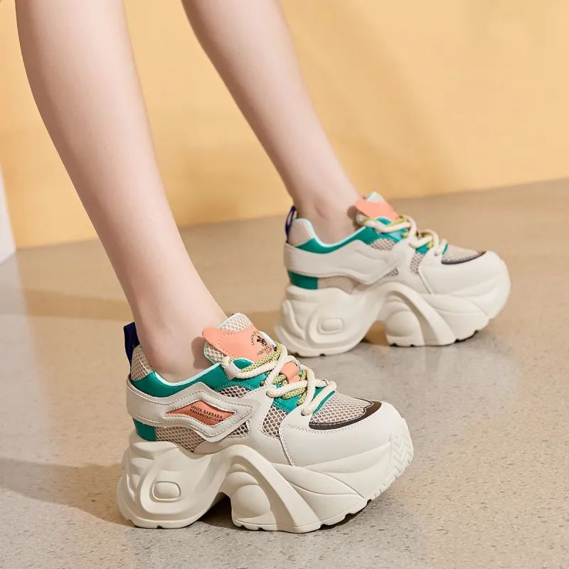 SANTA BARBARA POLO & RACQUET CLUB Low-Top Chunky Sneakers Women's-22