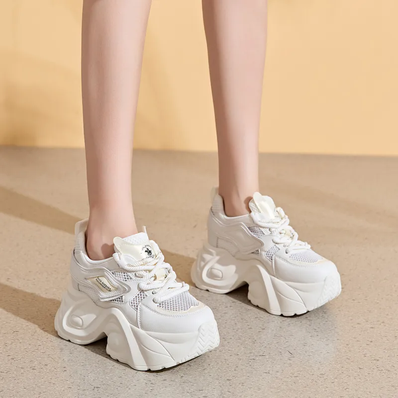 SANTA BARBARA POLO & RACQUET CLUB Low-Top Chunky Sneakers Women's-8