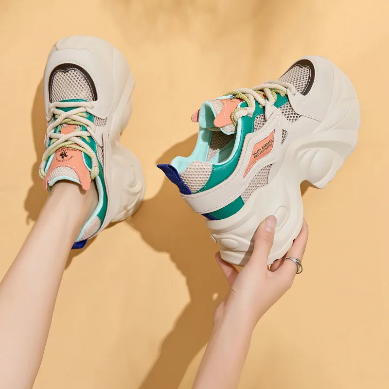 SANTA BARBARA POLO & RACQUET CLUB Low-Top Chunky Sneakers Women's-19