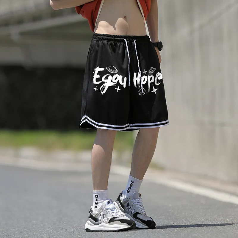 EGOU Basketball Shorts Unisex-3
