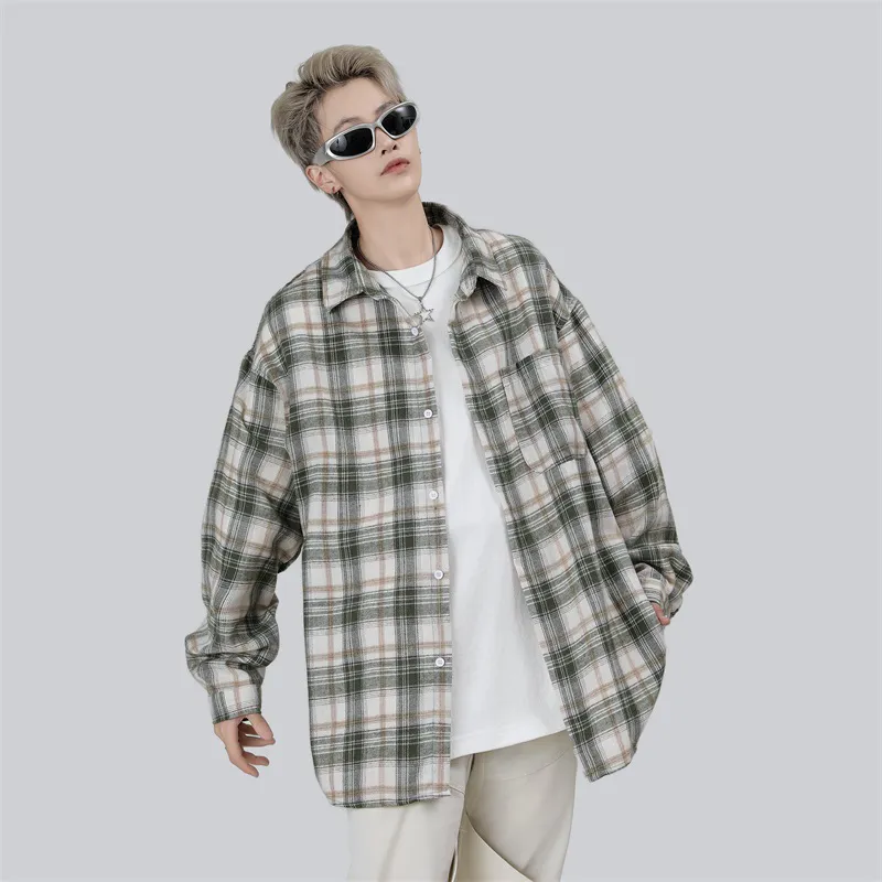 EGOU Long Sleeved Shirts Unisex-11