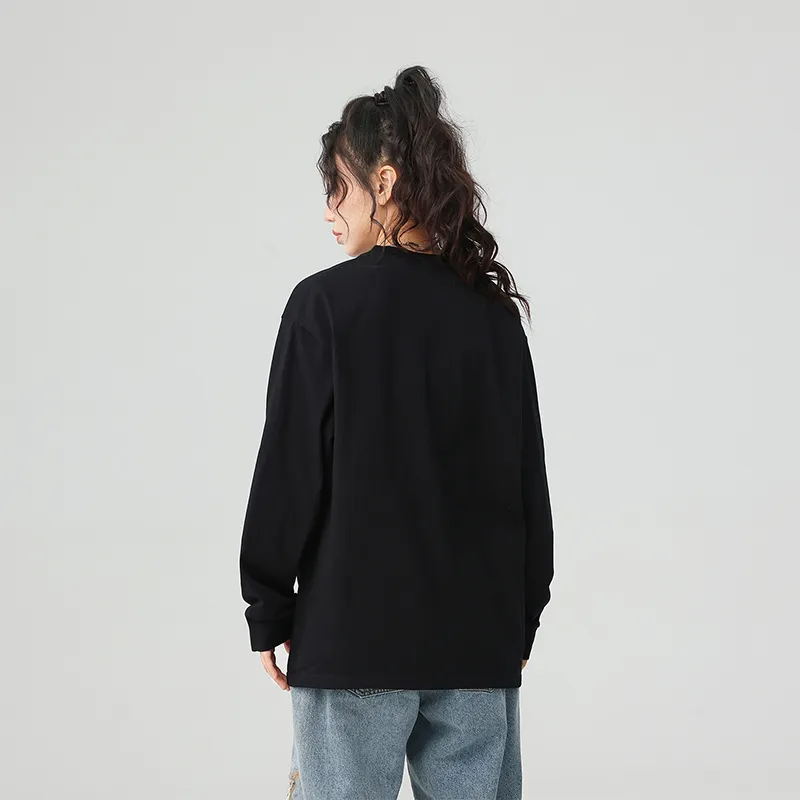 EGOU Long Sleeved T Shirt Unisex-4