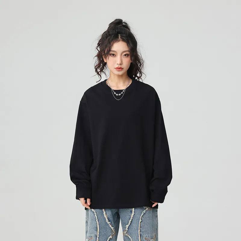 EGOU Long Sleeved T Shirt Unisex-2