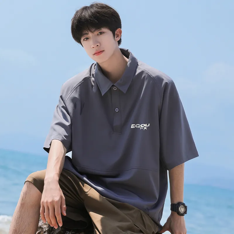 EGOU Polo Shirts Unisex-12