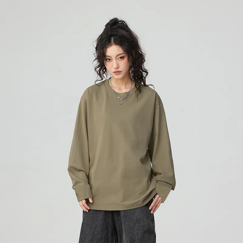 EGOU Long Sleeved T Shirt Unisex-12