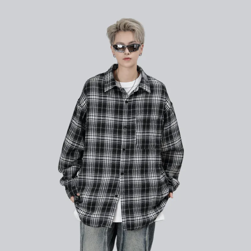 EGOU Long Sleeved Shirts Unisex-2