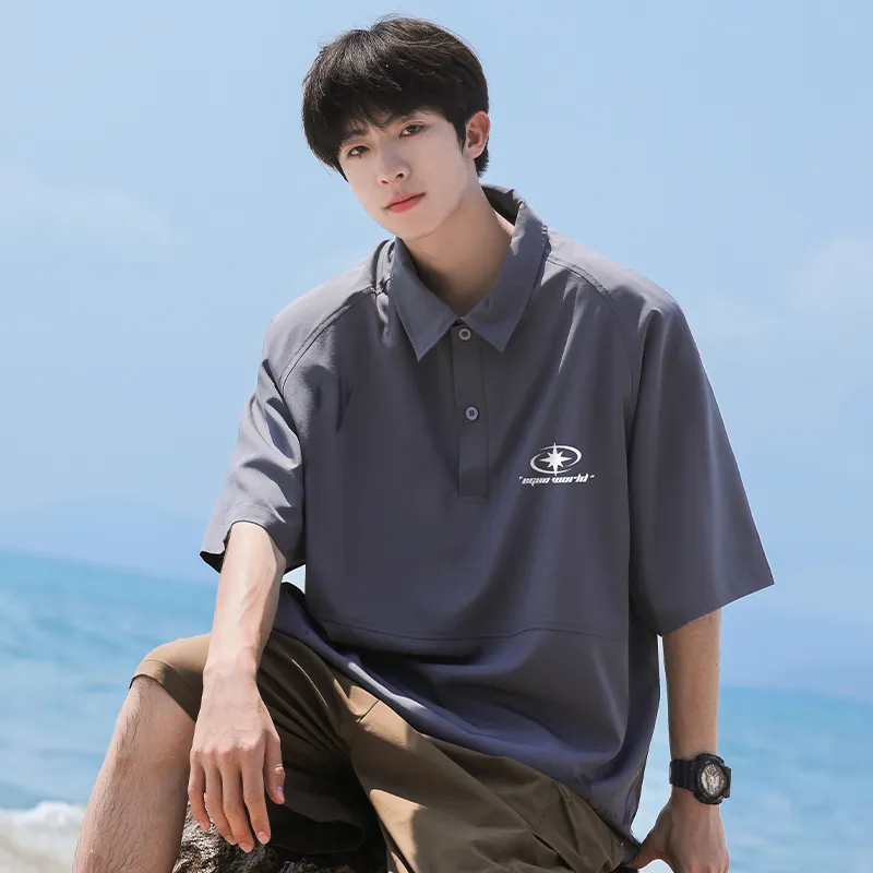 EGOU Polo Shirts Unisex-12