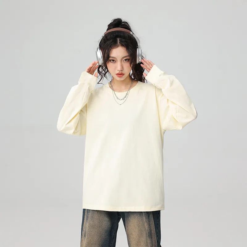 EGOU Long Sleeved T Shirt Unisex-18