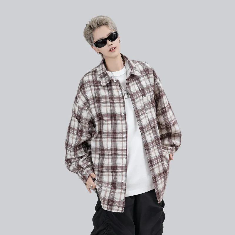 EGOU Long Sleeved Shirts Unisex-16