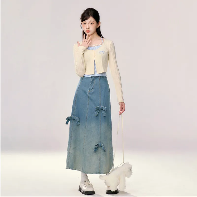 AFGGD Two Piece Skirt Sets Women's-3