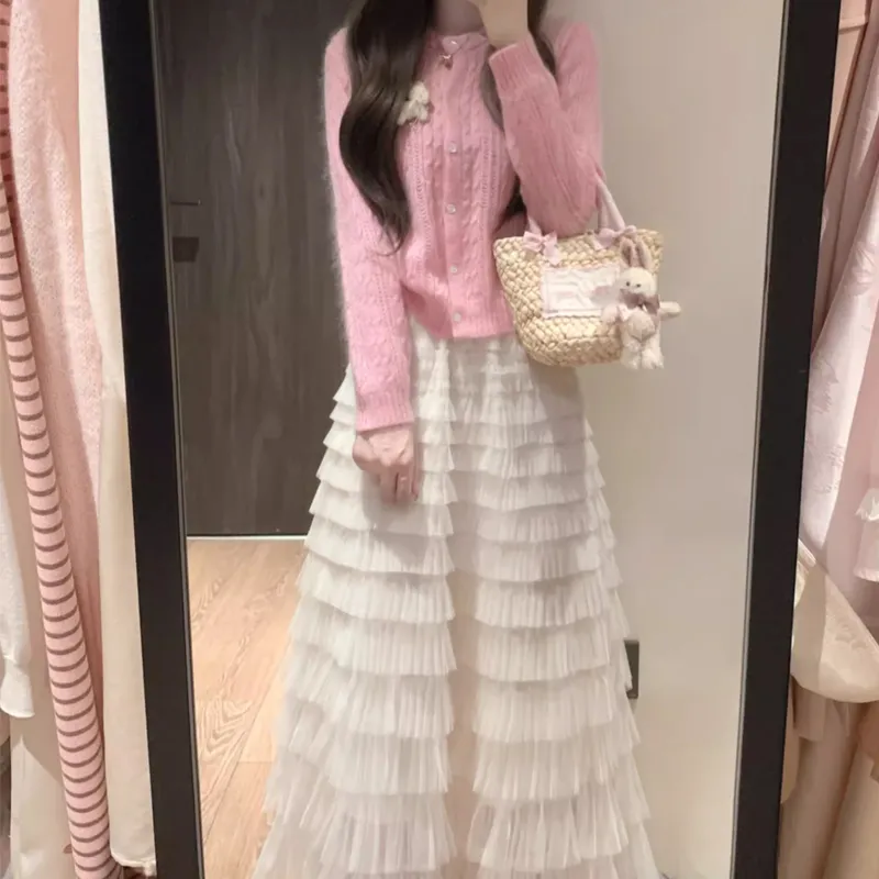 AFGGD Two Piece Skirt Sets Women's-2