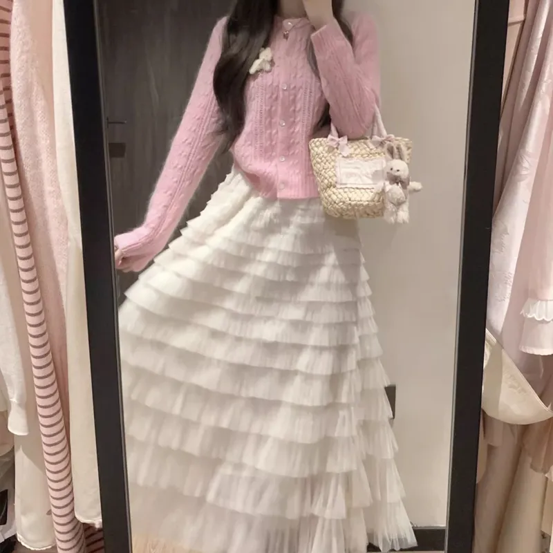 AFGGD Two Piece Skirt Sets Women's-3