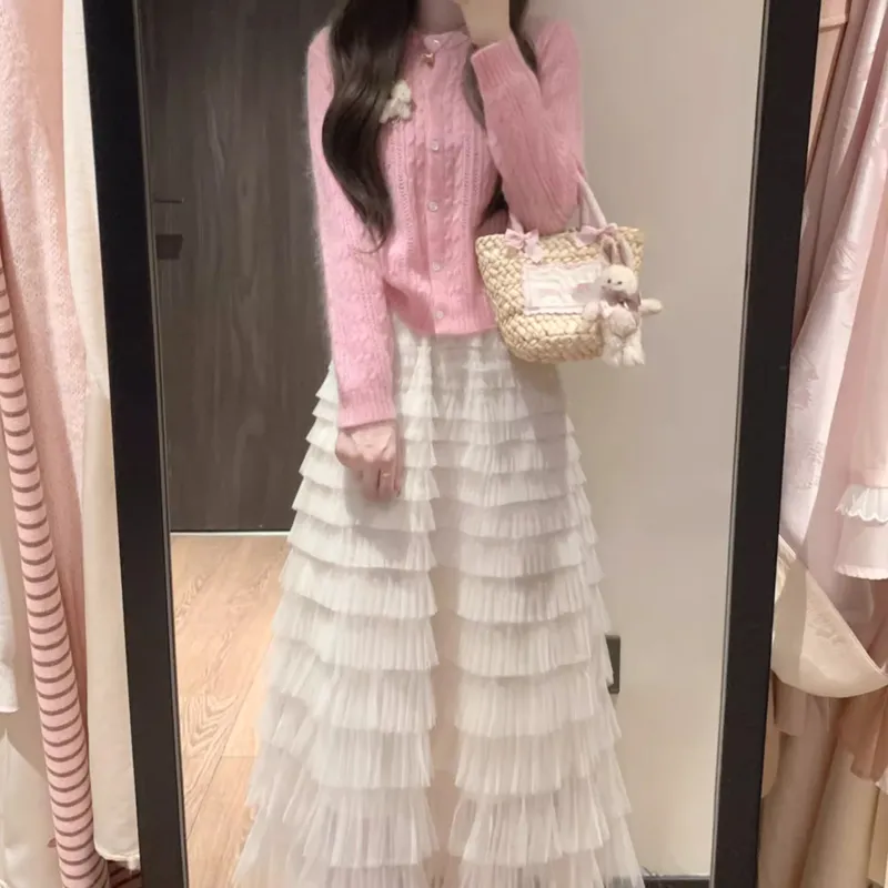 AFGGD Two Piece Skirt Sets Women's-5