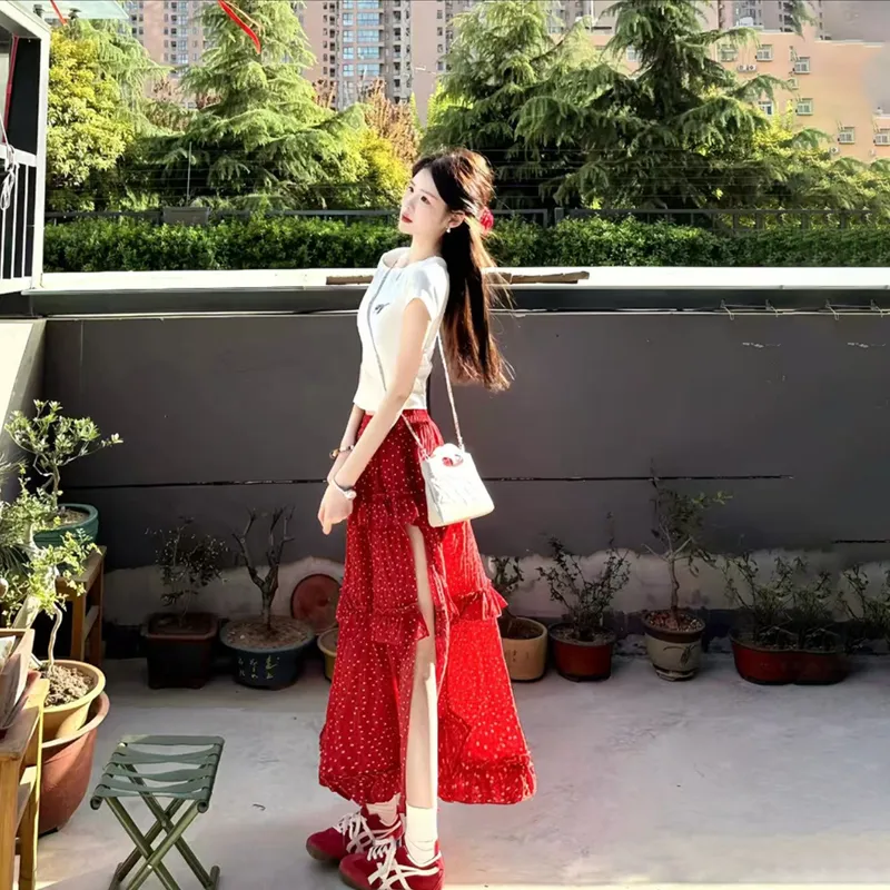 AFGGD Two Piece Skirt Sets Women's-5