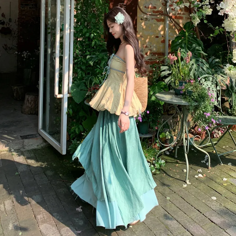 AFGGD Two Piece Skirt Sets Women's-5