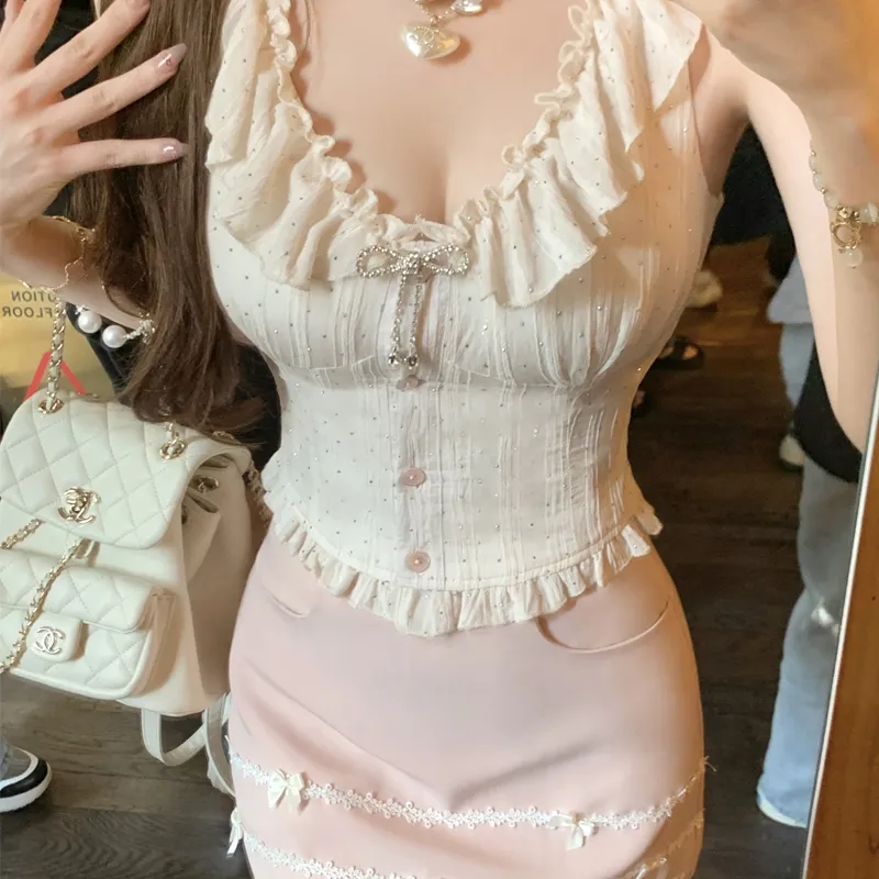 AFGGD Two Piece Skirt Sets Women's-6