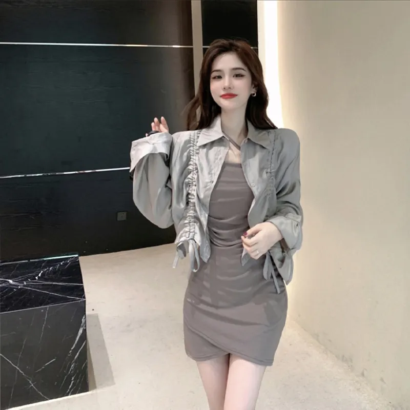 AFGGD Two Piece Skirt Sets Women's-4