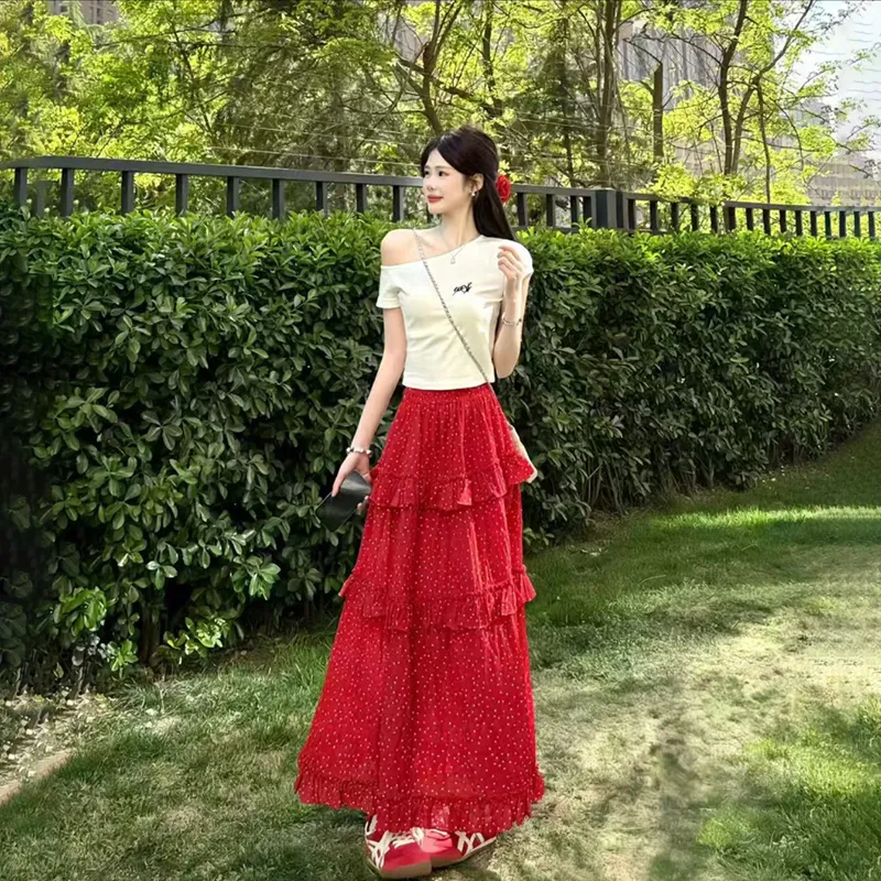AFGGD Two Piece Skirt Sets Women's-2