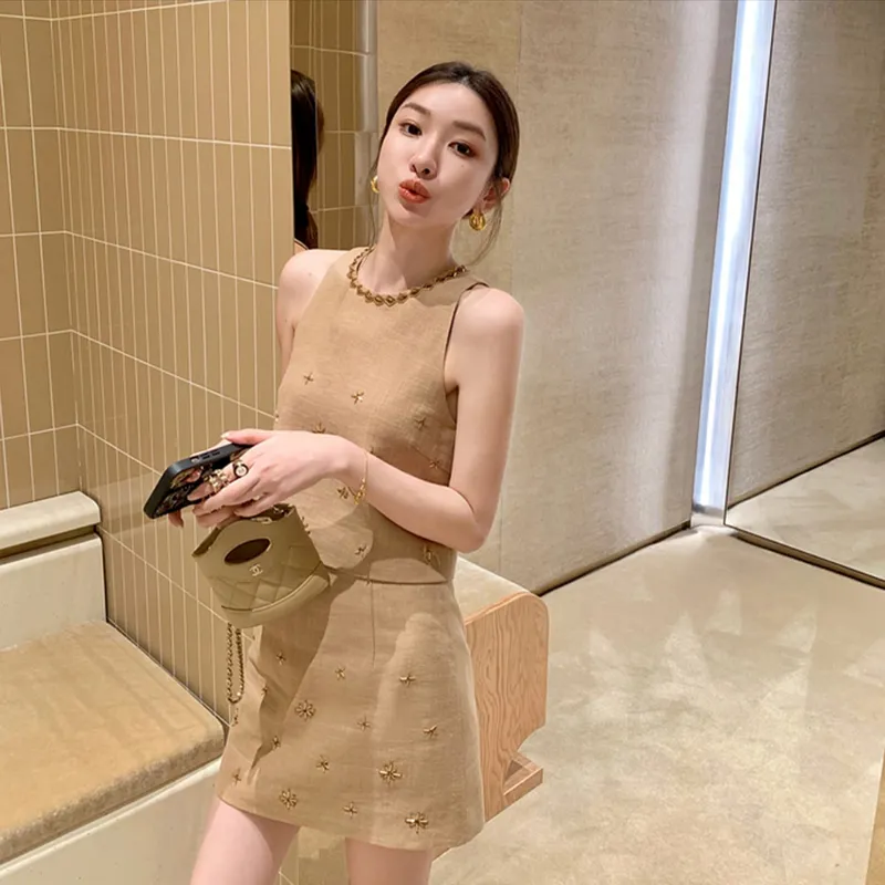 AFGGD Two Piece Skirt Sets Women's-3