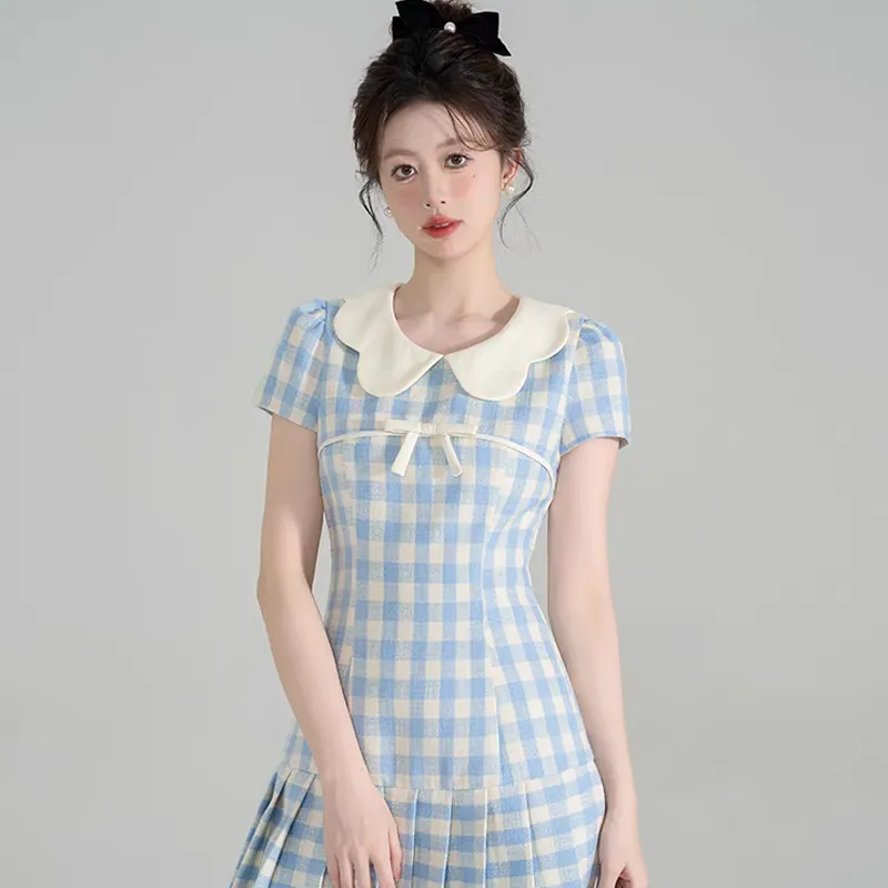 AFGGD Short Sleeved Dress Women's-2