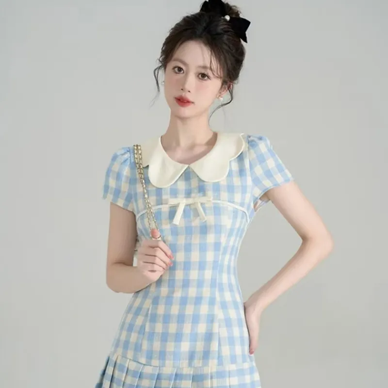 AFGGD Short Sleeved Dress Women's-4