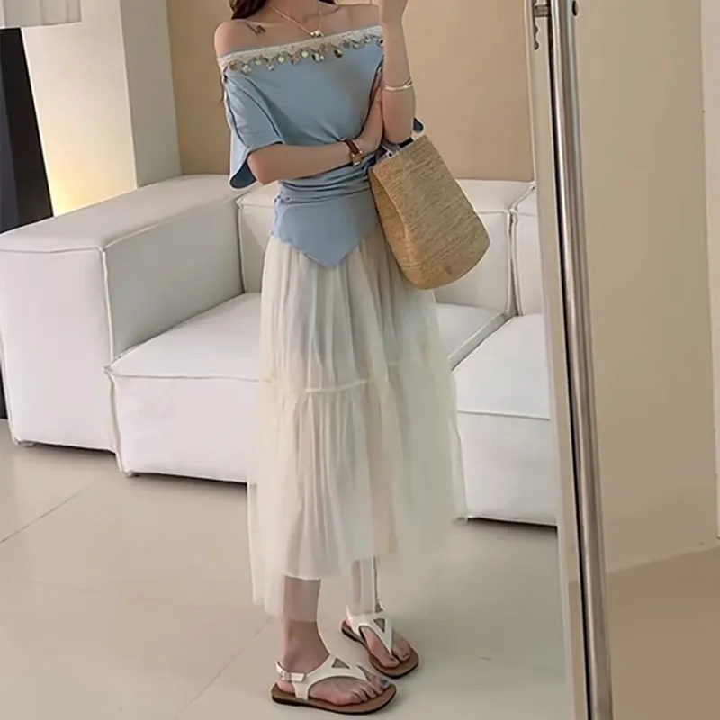 AFGGD Two Piece Skirt Sets Women's-2