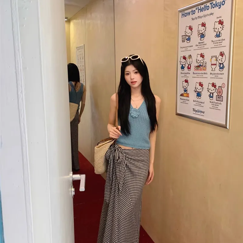 AFGGD Two Piece Skirt Sets Women's-6