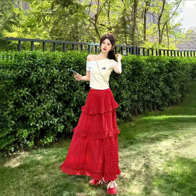 AFGGD Two Piece Skirt Sets Women's-3