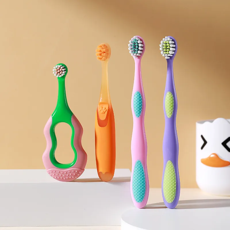 CHENYISHENG Cute Color Series Baby Soft Bristle Toothbrush For 1 3 Years Old-5