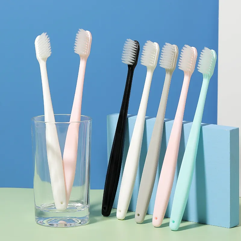 CHENYISHENG Marcado Toothbrushes 10-Pack Adults Ice Cream Soft Bristle Toothbrush-2