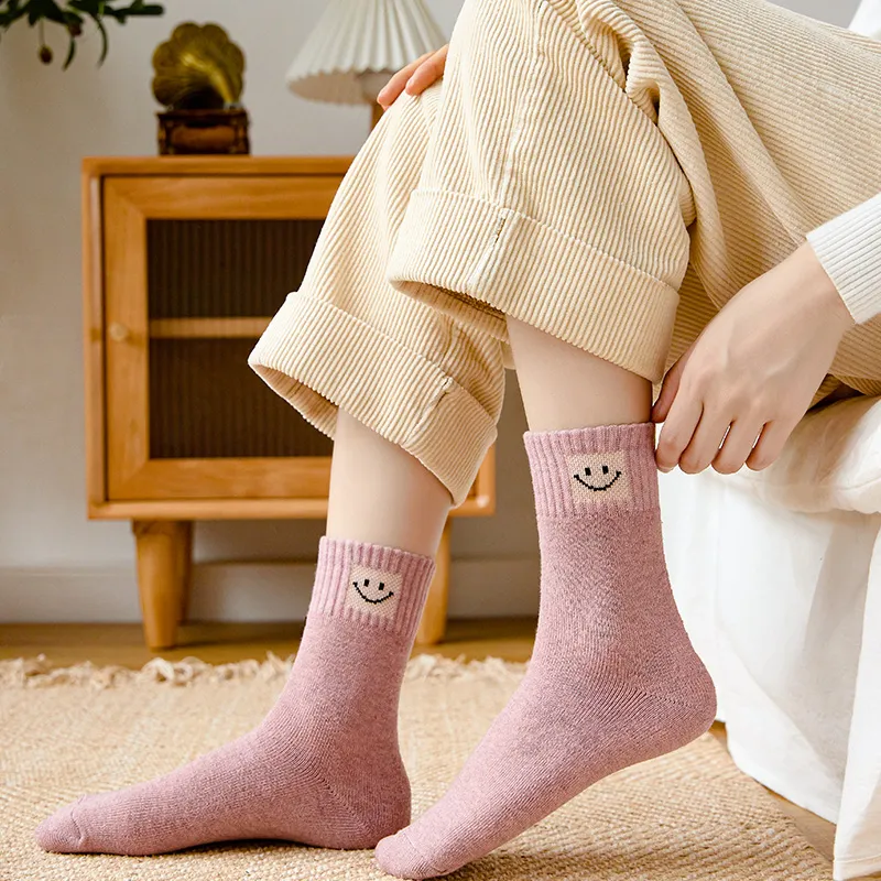 YUZHAOLIN Mid Calf Socks Women's Combo Set-7