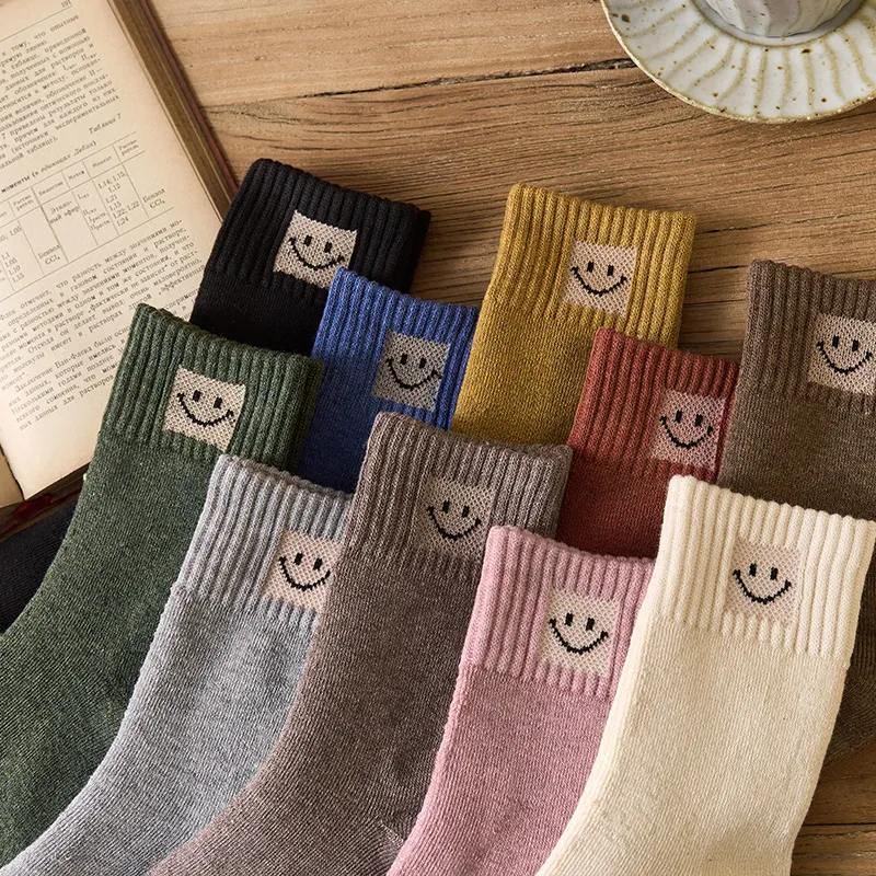 YUZHAOLIN Mid Calf Socks Women's Combo Set-4
