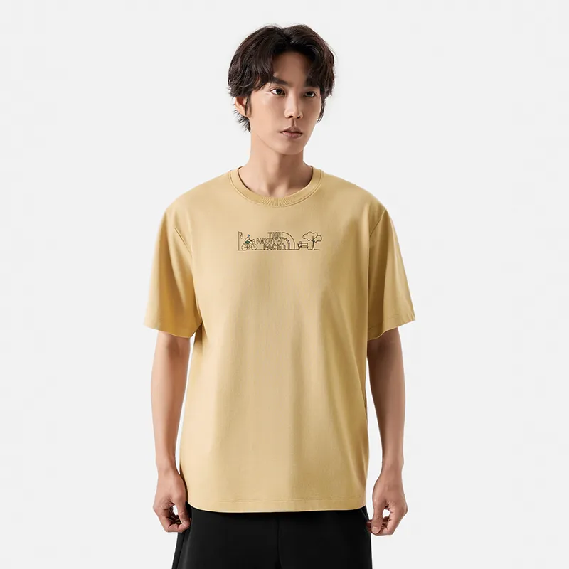 THE NORTH FACE T Shirt Unisex Stone Tan-2