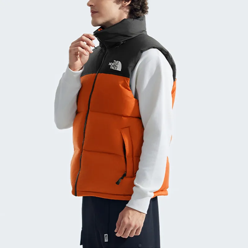 THE NORTH FACE 1996 Collection FW24 Down Vests Unisex Sunset Orange-4