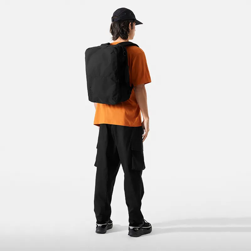 THE NORTH FACE Water-Resistant Material One Shoulder Crossbody Portable Backpack Regular Unisex Black-5