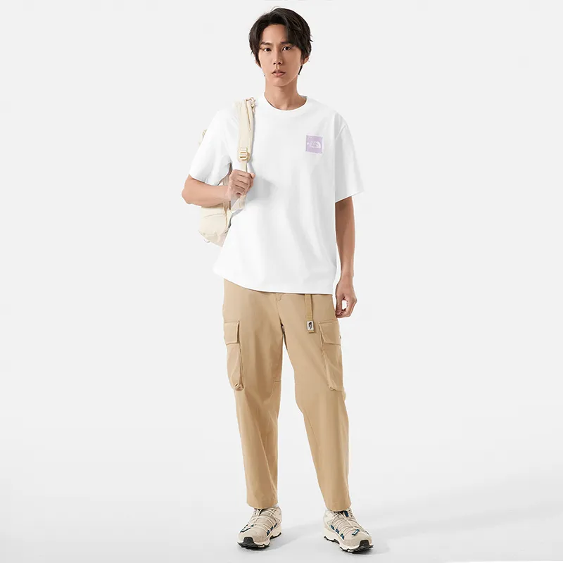 THE NORTH FACE Drop Shoulder Sleeve T-Shirt Unisex White-4