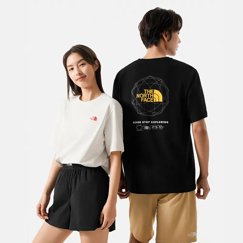 THE NORTH FACE T Shirt Unisex Dune White-2