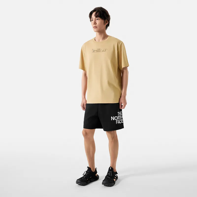 THE NORTH FACE T Shirt Unisex Stone Tan-4