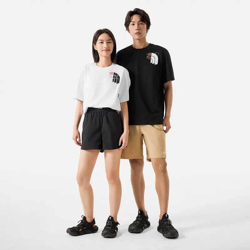 THE NORTH FACE City Outdoor Collection T Shirt Unisex Snow Peak White-4