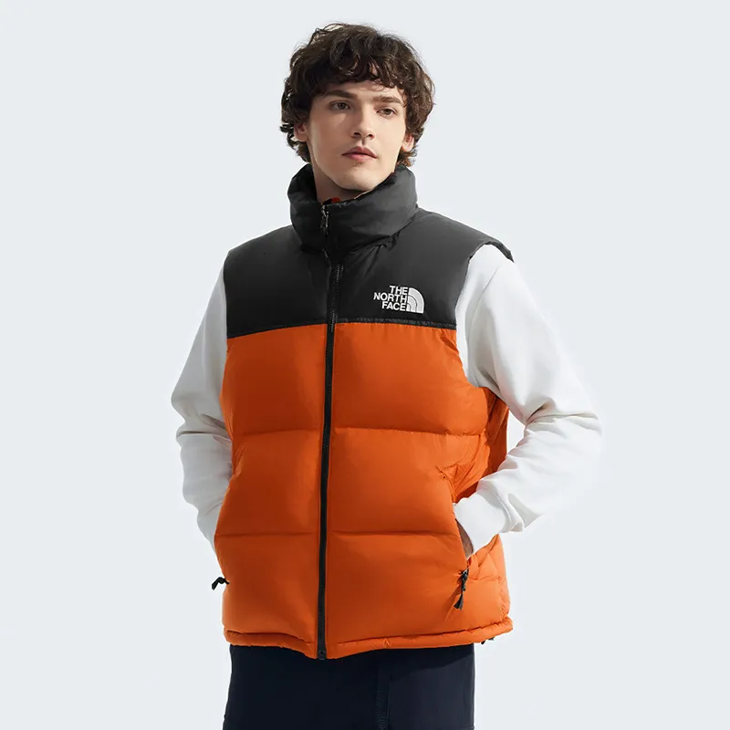 THE NORTH FACE 1996 Collection FW24 Down Vests Unisex Sunset Orange-3