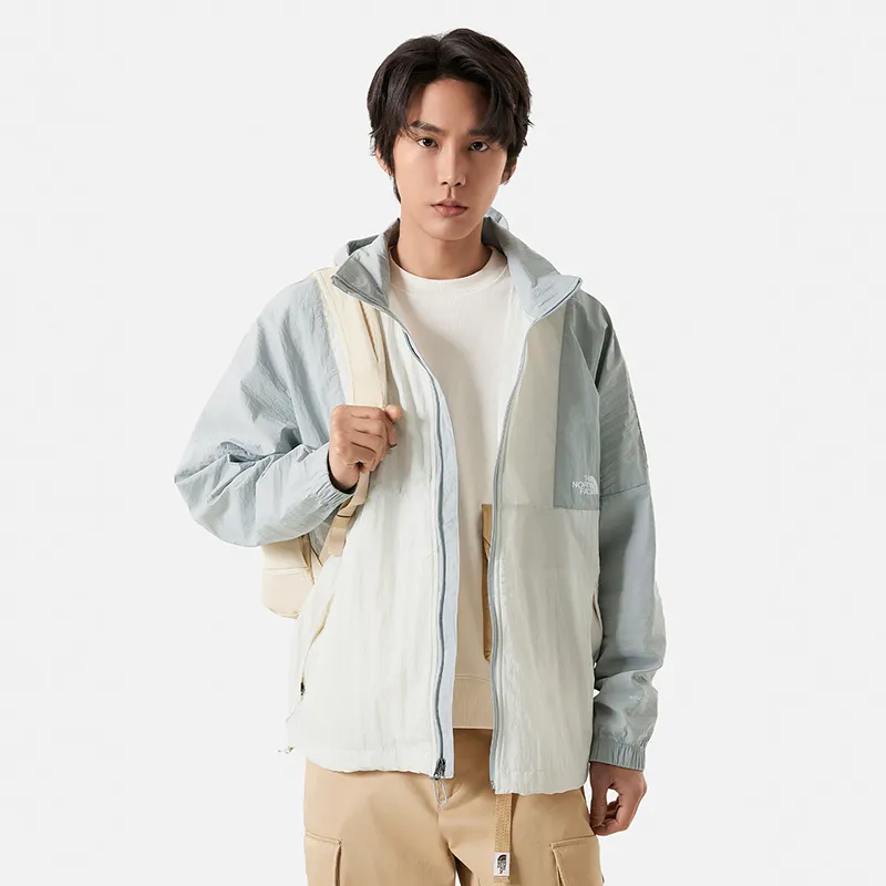 THE NORTH FACE Jackets Coats Men's Dune White/Starlight Gray-2