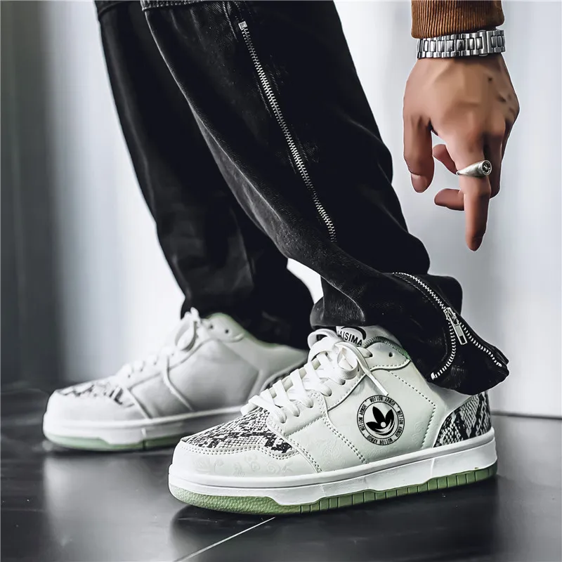 Motion Armor Non-slip Lightweight Low-Top Skateboard Shoes Men's-2