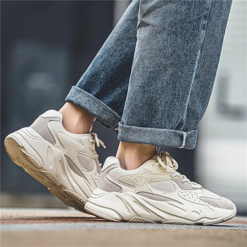 Motion Armor Cushioning Support Height Increasing Chunky Sneakers Men's-3