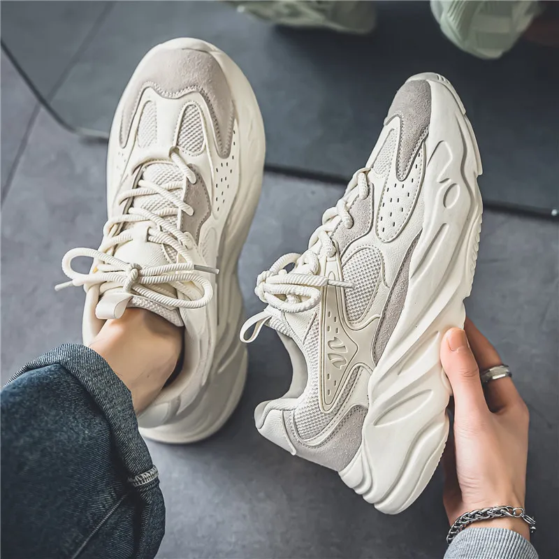 Motion Armor Cushioning Support Height Increasing Chunky Sneakers Men's-2